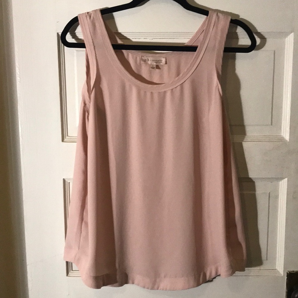 Philosophy Clothing Pale Pink Blouse